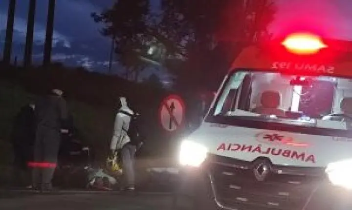 Motociclista fica ferido em queda na SP-318, próximo a São Carlos