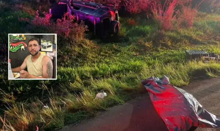 Motorista morre em acidente em São Carlos após carro cair em buraco