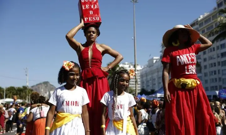 Mulheres negras em marcha defendem reparação econômica