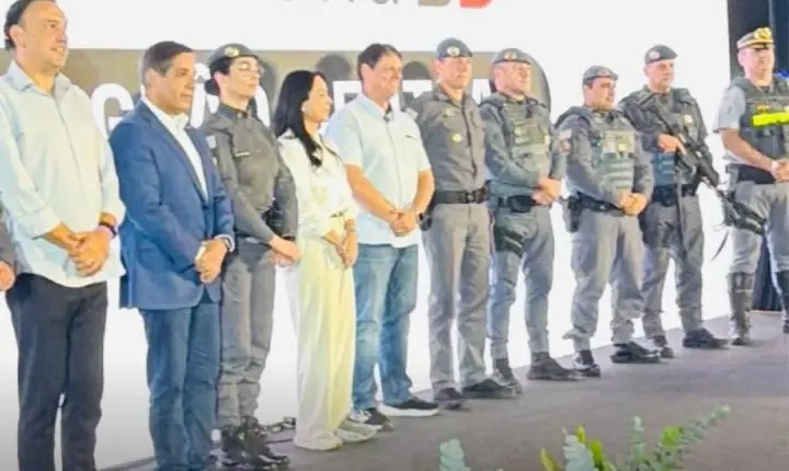 Comandante do 13º BPM/I participa da Caravana 3D e celebra reforço na segurança em São Carlos