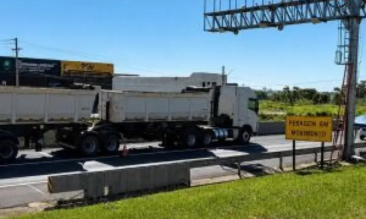 Novo sistema de pesagem eletrônica é homologado na Rodovia Washington Luís