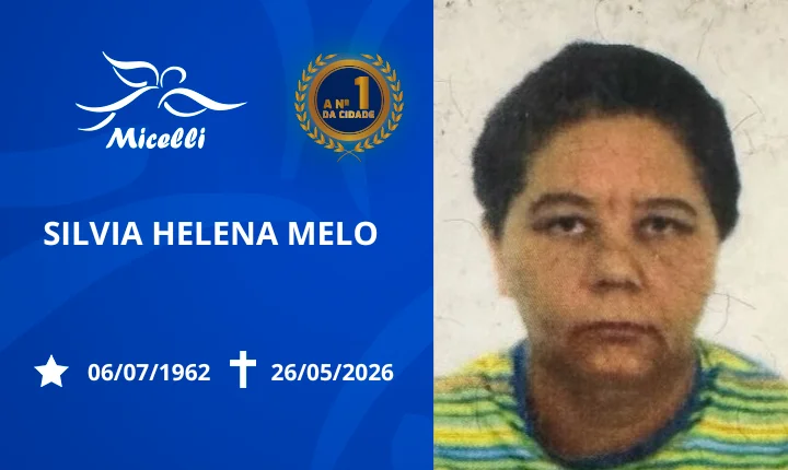 O GRUPO MICELLI COMUNICA O FALECIMENTO DA SRA. SILVIA HELENA MELO.