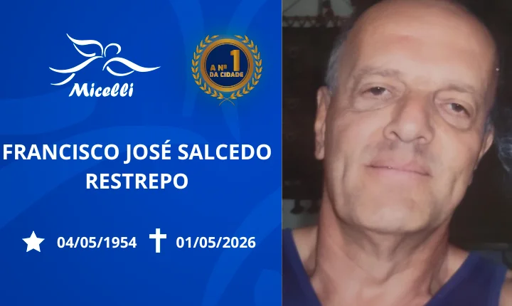 O GRUPO MICELLI COMUNICA O FALECIMENTO DO SR. FRANCISCO JOSÉ SALCEDO RESTREPO.