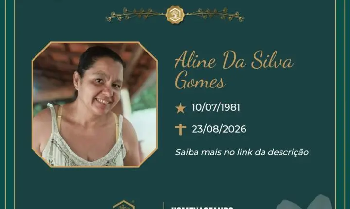 O Grupo Sinsef se despede da Sra. Aline da Silva Gomes