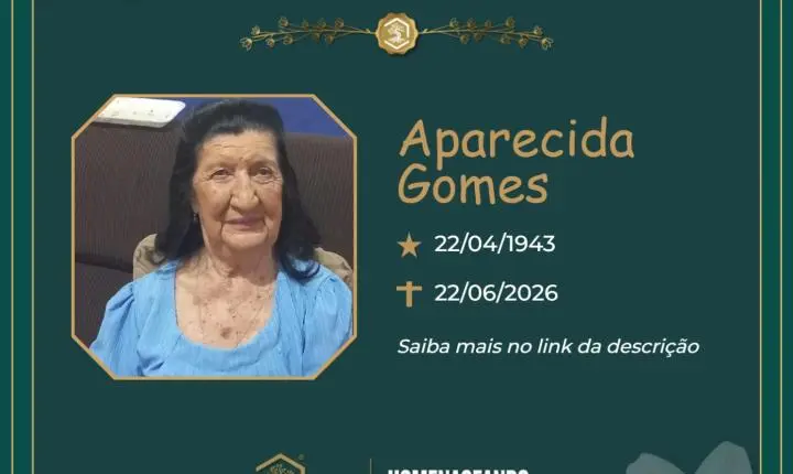 O Grupo Sinsef se despede da Sra. Aparecida Gomes