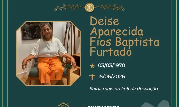 O Grupo Sinsef se despede da Sra. Deise Aparecida Fios Baptista Furtado