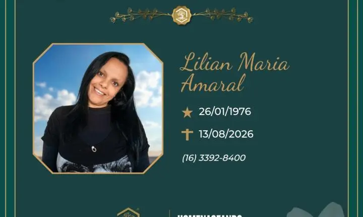 O Grupo Sinsef se despede da Sra. Lilian Maria Amaral 