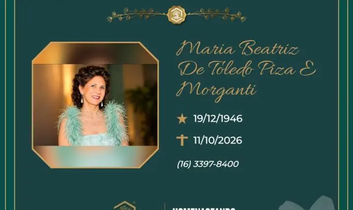 O Grupo Sinsef se despede da Sra. Maria Beatriz de Toledo Piza e Morgante