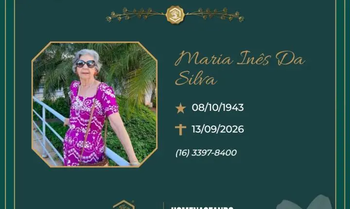 O Grupo Sinsef se despede da Sra. Maria Inês da Silva