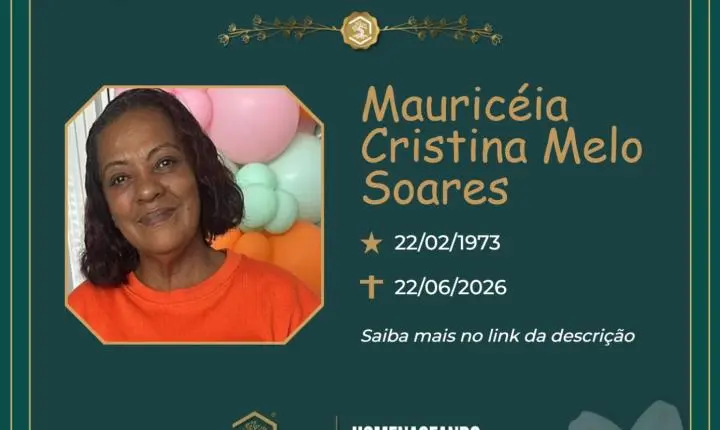 O Grupo Sinsef se despede da Sra. Mauricéia Cristina Melo Soares