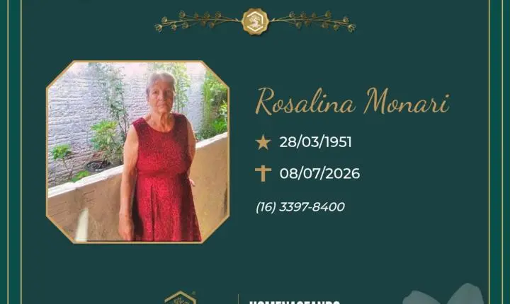 O Grupo Sinsef se despede da Sra. Rosalina Monari 