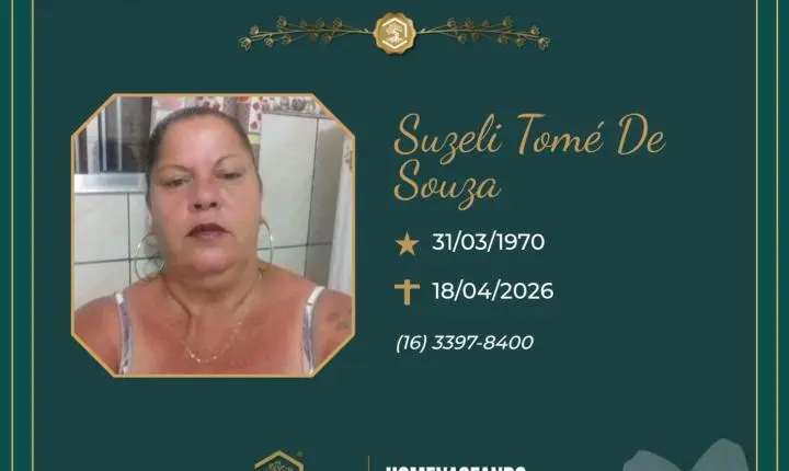 O Grupo Sinsef se despede da Sra. Suzeli Tomé de Souza 