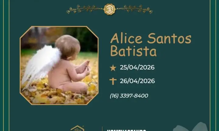 O Grupo Sinsef se despede de Alice Santos Batista 