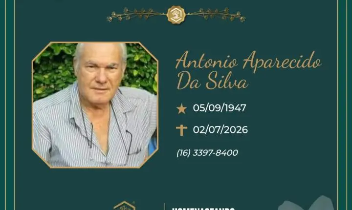 O Grupo Sinsef se despede de Antônio Aparecido da Silva 