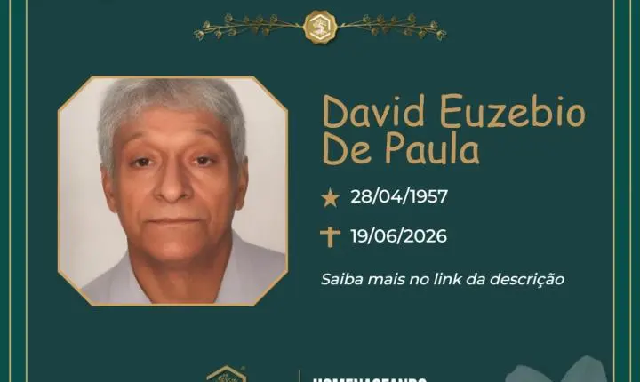 O Grupo Sinsef se despede de David Euzebio de Paula