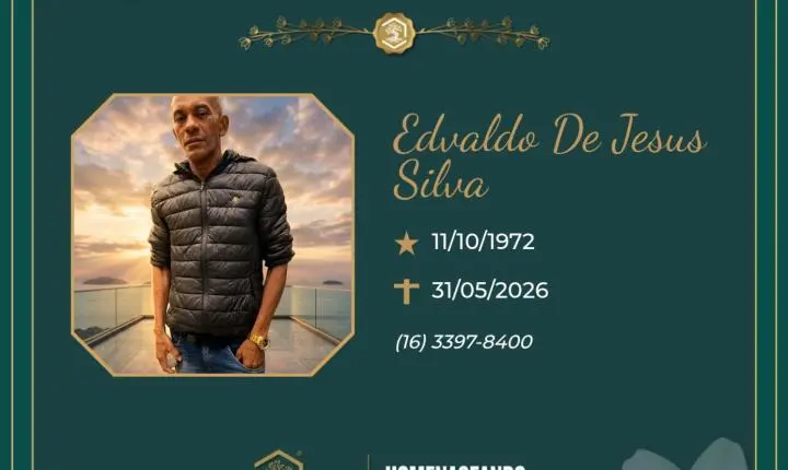 O Grupo Sinsef se despede de Edvaldo de Jesus Silva 