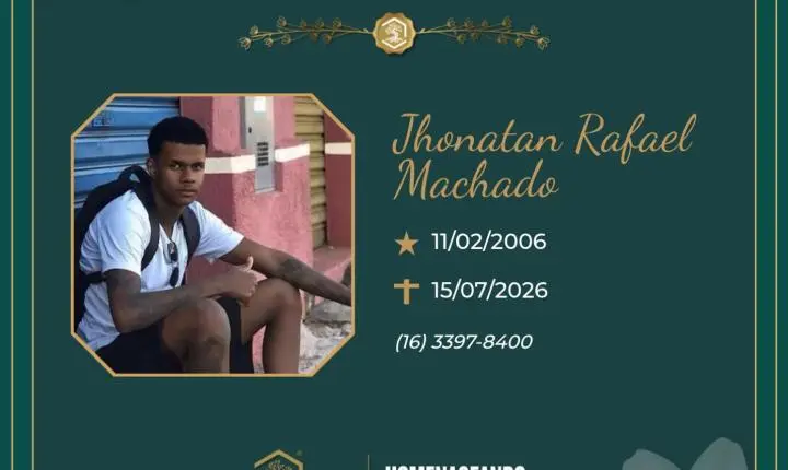 O Grupo Sinsef se despede de Jhonatan Rafael Machado 