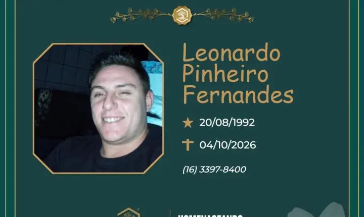 O Grupo Sinsef se despede de Leonardo Pinheiro Fernandes