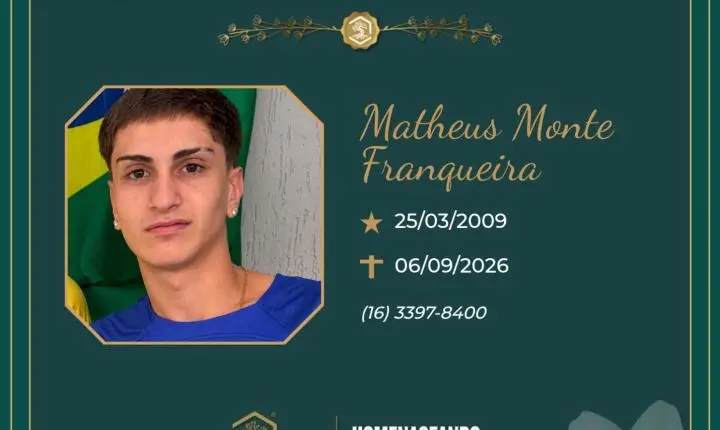 O Grupo Sinsef se despede de Matheus Monte Franqueira 