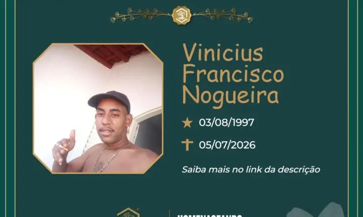 O Grupo Sinsef se despede de Vinicius Francisco Nogueira