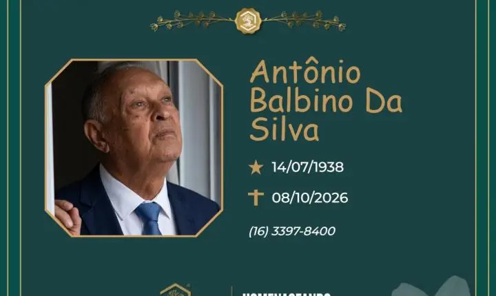 O Grupo Sinsef se despede do Sr. Antônio Balbino da Silva