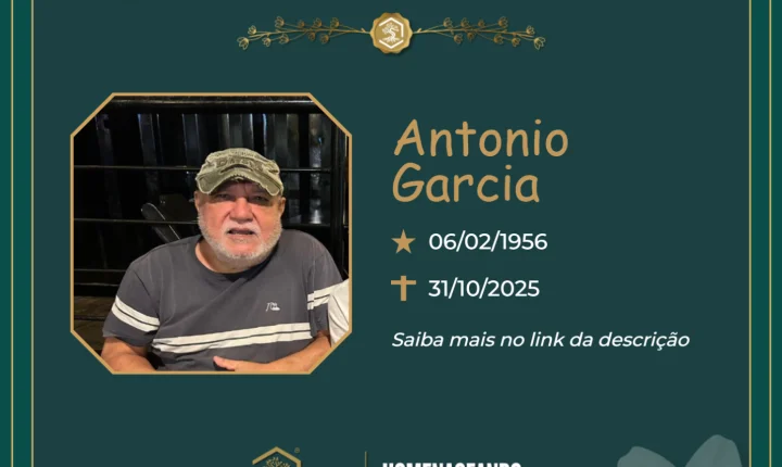 O Grupo Sinsef se despede do Sr. Antonio Garcia