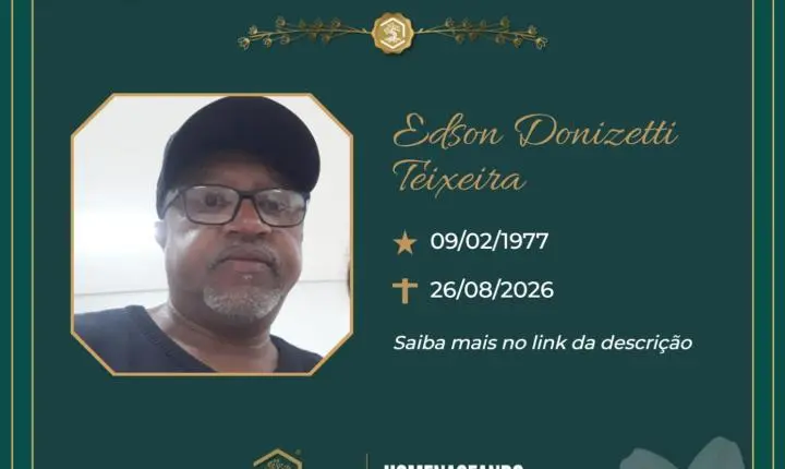 O Grupo Sinsef se despede do Sr. Edson Donizetti Teixeira