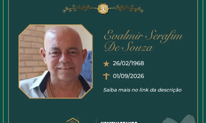 o Grupo Sinsef se despede do Sr. Evalmir Serafim de Souza