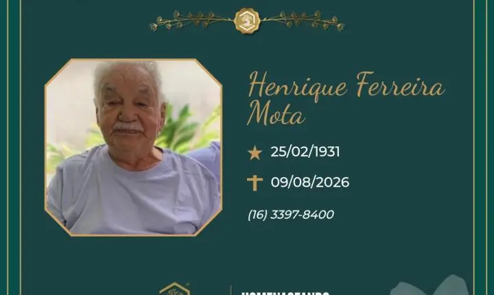 O Grupo Sinsef se despede do Sr. Henrique Ferreira Mota