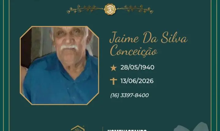 O Grupo Sinsef se despede do Sr. Jaime da Silva Conceição