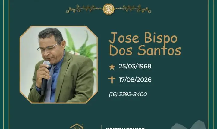 O Grupo Sinsef se despede do Sr. José Bispo dos Santos