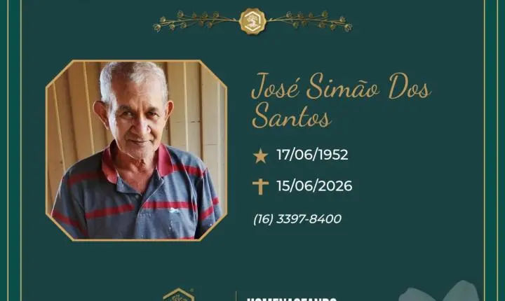 O Grupo Sinsef se despede do Sr. José Simão dos Santos 