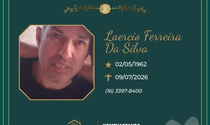 O Grupo Sinsef se despede do Sr. Laercio Ferreira da Silva 