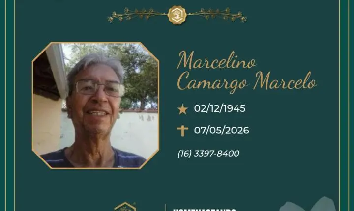 O Grupo Sinsef se despede do Sr. Marcelino Camargo Marcelo 