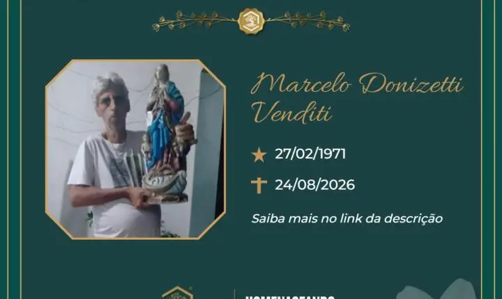 O Grupo Sinsef se despede do Sr. Marcelo Donizetti Venditi