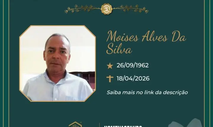 O Grupo Sinsef se despede do Sr. Moises Alves da Silva 