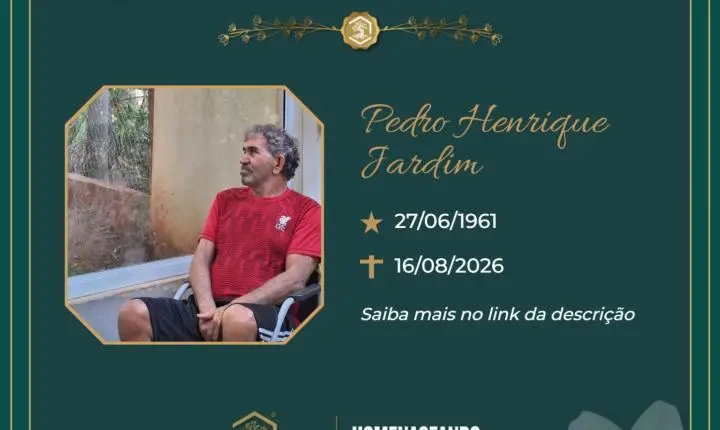 O Grupo Sinsef se despede do Sr. Pedro Henrique Jardim