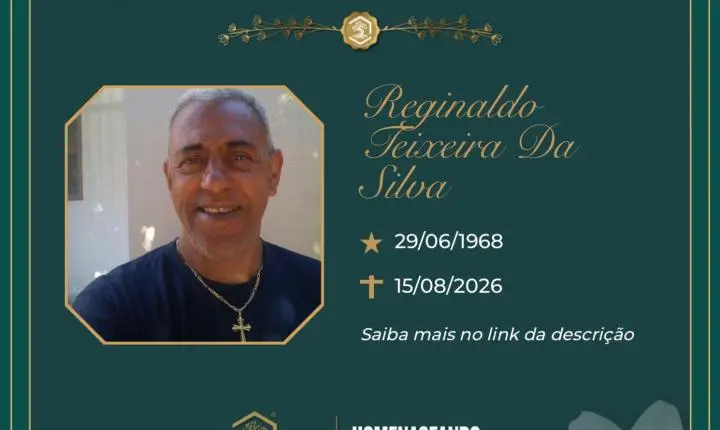 o Grupo Sinsef se despede do Sr. Reginaldo Teixeira da Silva