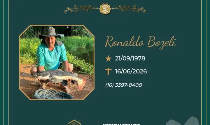 O Grupo Sinsef se despede do Sr. Ronaldo Bozeli 