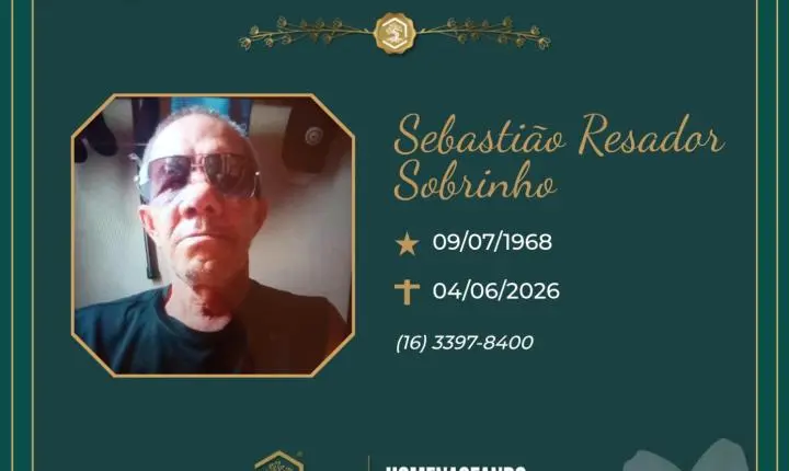 O Grupo Sinsef se despede do Sr. Sebastião Resador Sobrinho 