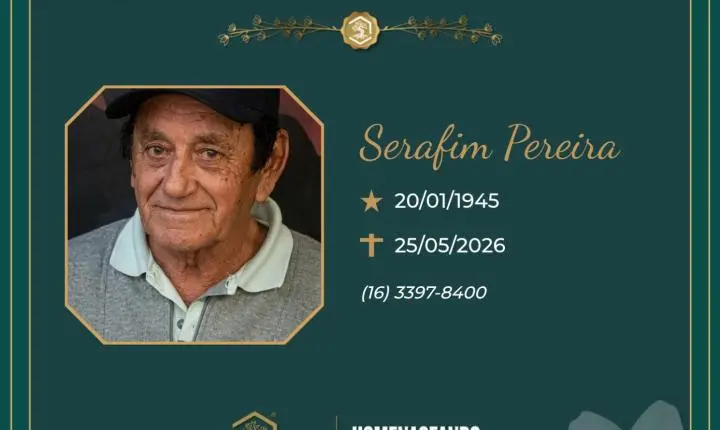 O Grupo Sinsef se despede do Sr. Serafim Pereira 