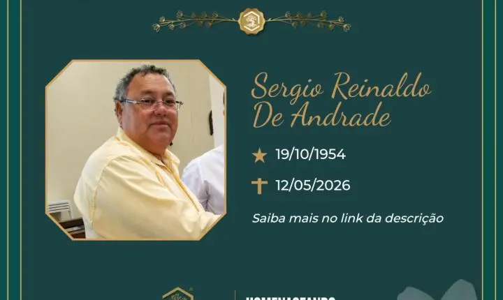 O Grupo Sinsef se despede do Sr. Sergio Reinaldo de Andrade 
