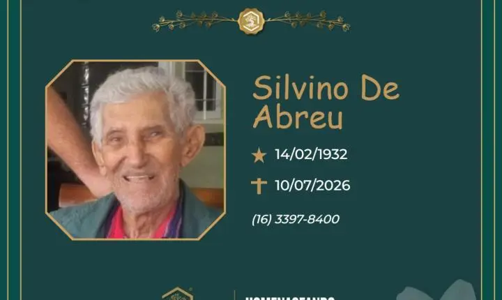 O Grupo Sinsef se despede do Sr. Silvino de Abreu