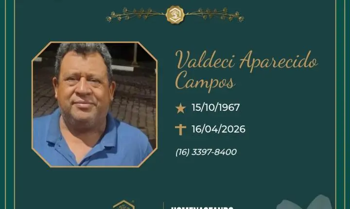O Grupo Sinsef se despede do Sr. Valdeci Aparecido Campos 