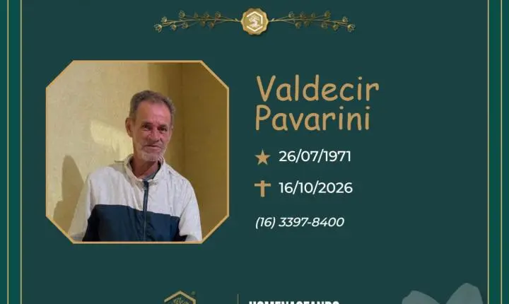 O Grupo Sinsef se despede do Sr. Valdecir Pavarini