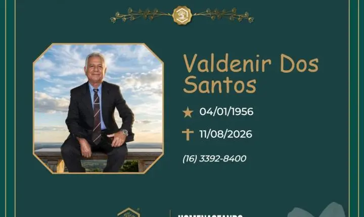 O Grupo Sinsef se despede do Sr. Valdenir dos Santos
