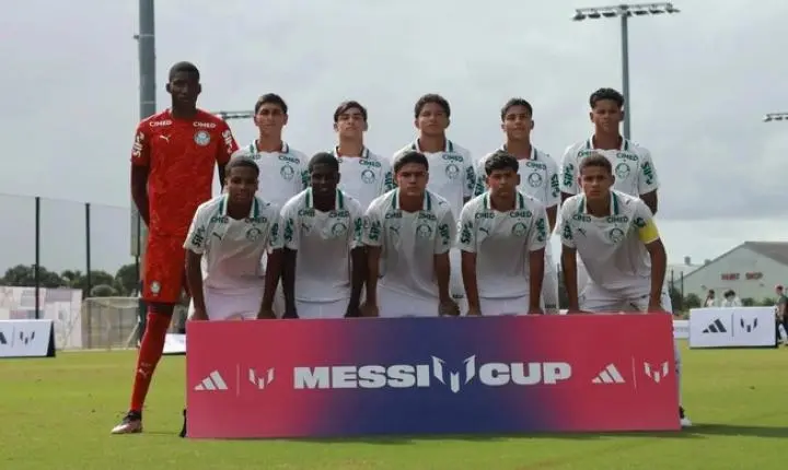 Palmeiras vence o Barcelona na estreia da Messi Cup nos Estados Unidos