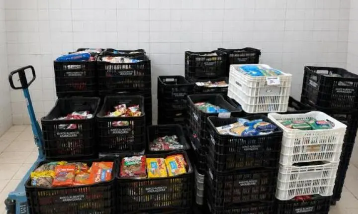 Ação de segurança alimentar arrecada mais de três toneladas em Araraquara