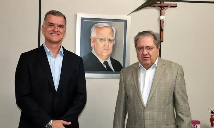 Dr. Lapena reforça parceria entre Prefeitura e Uniara em visita ao novo reitor