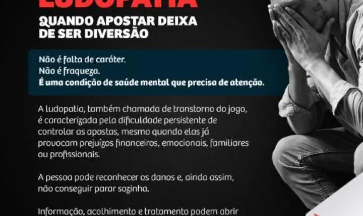 Araraquara realiza campanha nas redes sociais para alertar sobre ludopatia